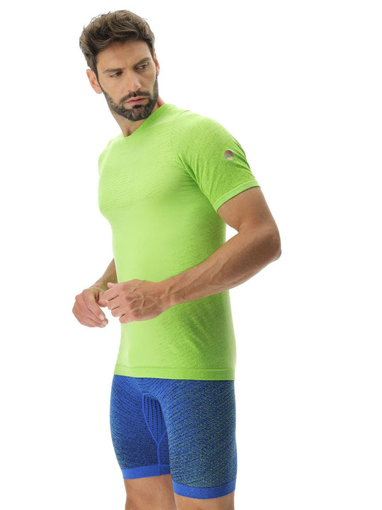 Koszulka biegowa męska UYN Exceleration Running Shirt – Lime/Sulphur Spring
Koszulka biegowa męska UYN Exceleration Running Shirt – Lime/Sulphur Spring