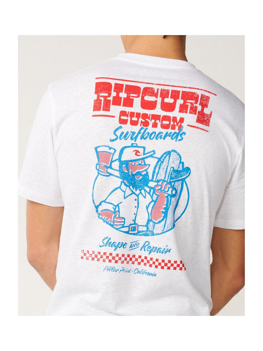 Koszulka męska RIP CURL Shaper Address Tee Update biała
Koszulka męska RIP CURL Shaper Address Tee Update biała