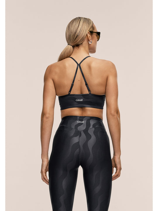 Stanik sportowy CASALL Sleek Strappy Sports Bra Printed kolor czarny
Stanik sportowy CASALL Sleek Strappy Sports Bra Printed kolor czarny
