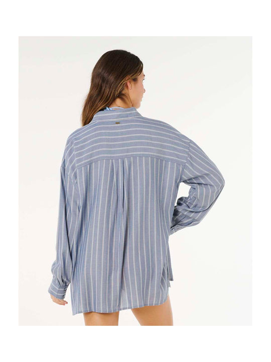 Koszula damska RIP CURL Beach Days Pinstripe Shirt niebieska
Koszula damska RIP CURL Beach Days Pinstripe Shirt niebieska