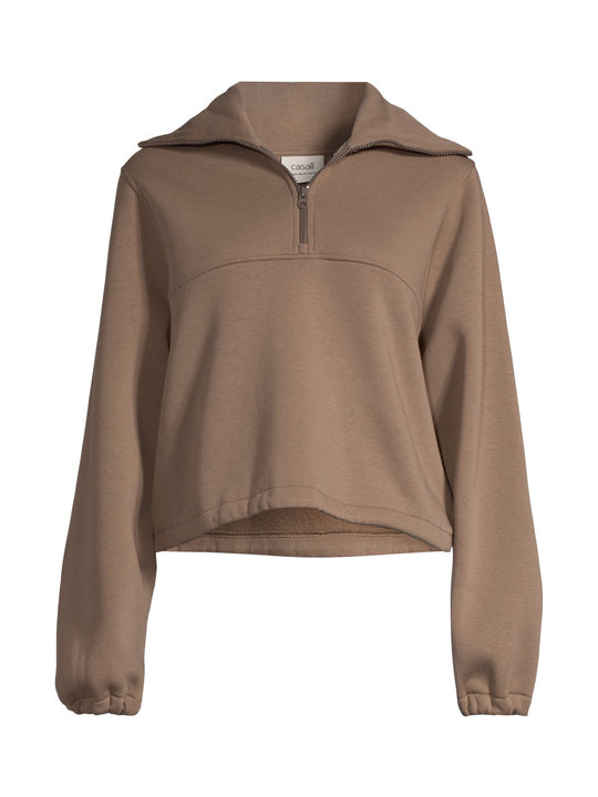 Bluza damska CASALL Easy Half Zip Sweater kolor brązowy
Bluza damska CASALL Easy Half Zip Sweater kolor brązowy