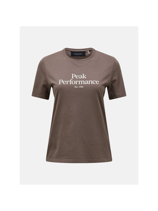 Koszulka damska PEAK PERFORMANCE Original Tee brązowa
Koszulka damska PEAK PERFORMANCE Original Tee brązowa