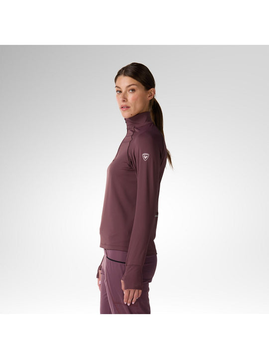 Bluza damska ROSSIGNOL W Half Zip First Layer bordowa
Bluza damska ROSSIGNOL W Half Zip First Layer bordowa