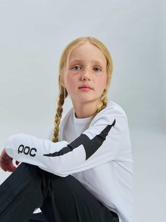 Koszulka dla dzieci POC L/S Tee Jr biały
Koszulka dla dzieci POC L/S Tee Jr biały
