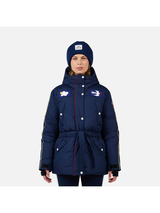 Kurtka narciarska damska ROSSIGNOL W JCC FLAG DOWN PARKA niebieska
Kurtka narciarska damska ROSSIGNOL W JCC FLAG DOWN PARKA niebieska