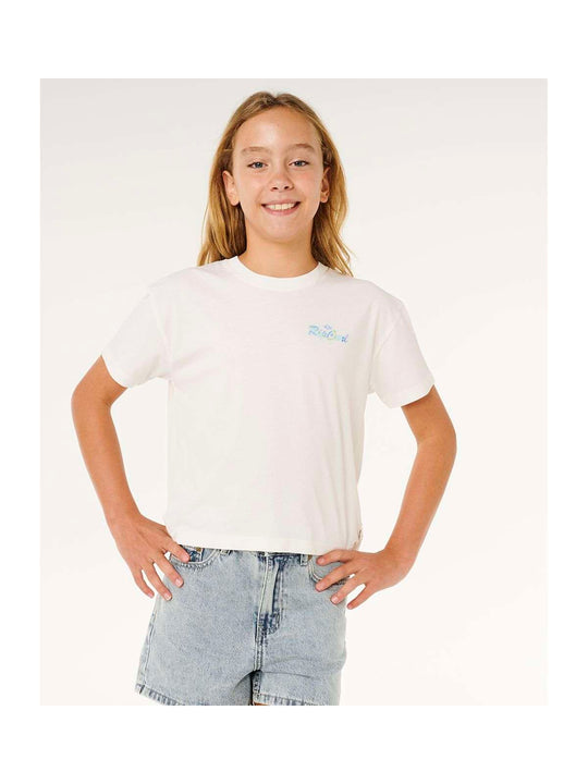 Koszulka dziewczęca RIP CURL Layday Crop-Girl biała
Koszulka dziewczęca RIP CURL Layday Crop-Girl biała
