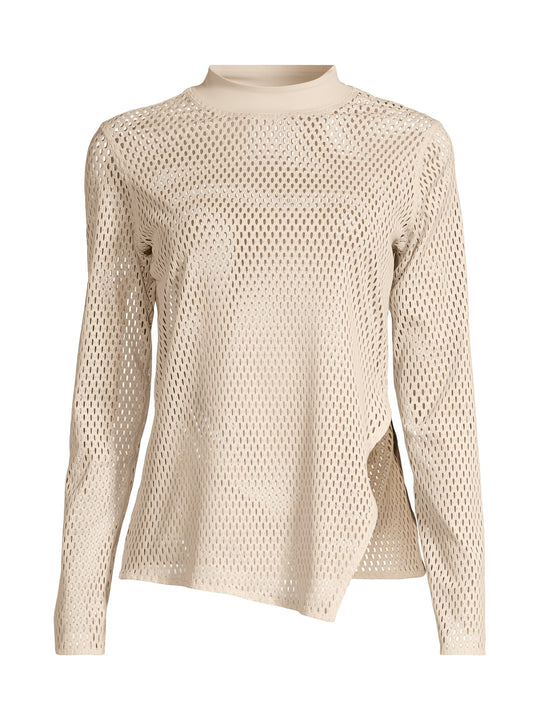 Koszulka treningowa damska CASALL Open Mesh Longsleeve kolor beżowy
Koszulka treningowa damska CASALL Open Mesh Longsleeve kolor beżowy