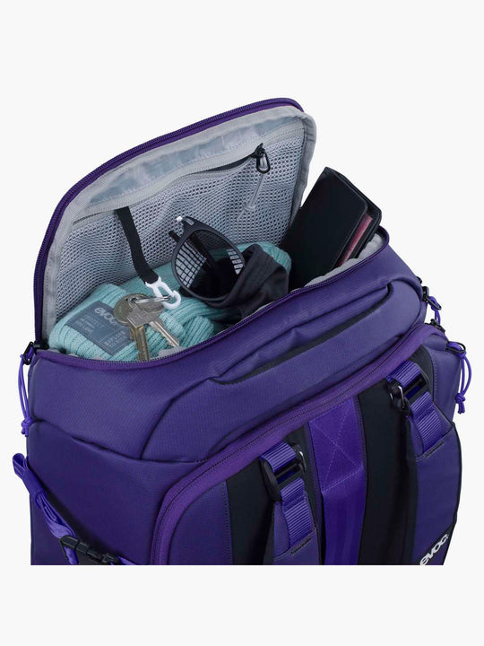 Plecak EVOC Athlete Backpack 30 violet - black
Plecak EVOC Athlete Backpack 30 violet - black