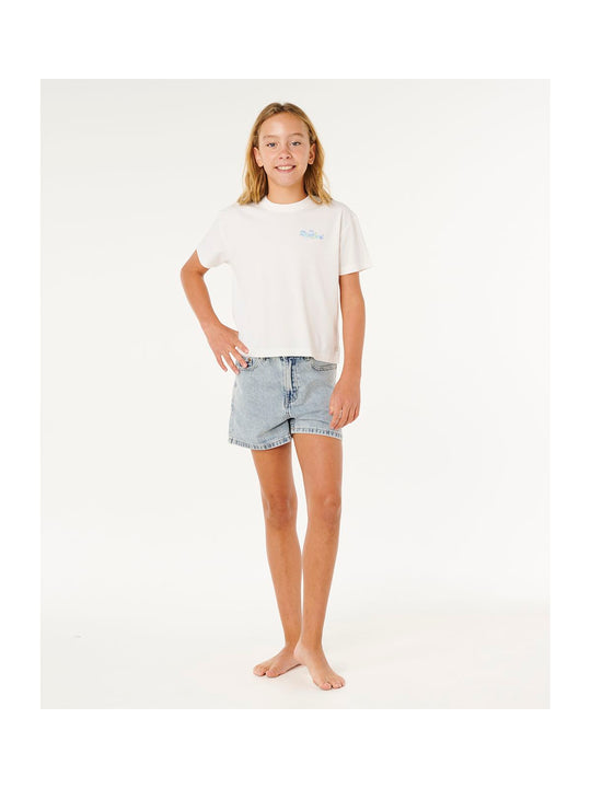 Koszulka dziewczęca RIP CURL Layday Crop-Girl biała
Koszulka dziewczęca RIP CURL Layday Crop-Girl biała