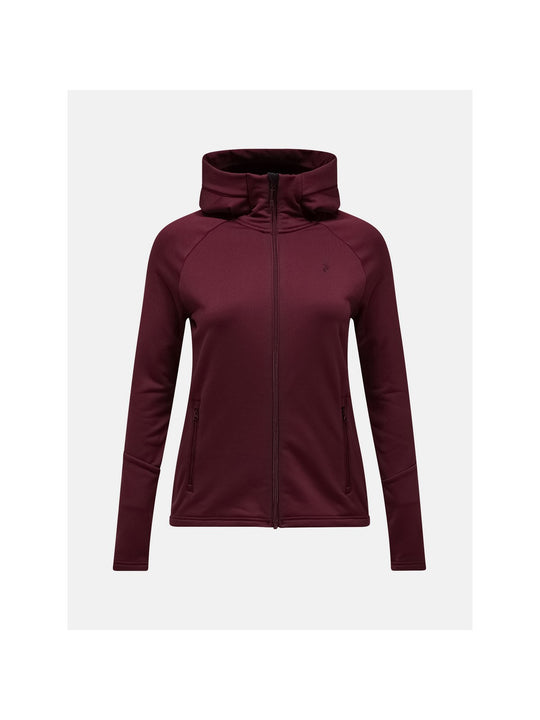 Bluza z kapturem damska PEAK PERFORMANCE Rider Essentials Midlayer Zip Hood bordowa
Bluza z kapturem damska PEAK PERFORMANCE Rider Essentials Midlayer Zip Hood bordowa