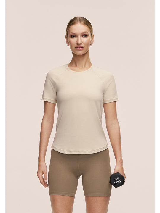 Koszulka damska CASALL Essential Tee kolor beżowy
Koszulka damska CASALL Essential Tee kolor beżowy