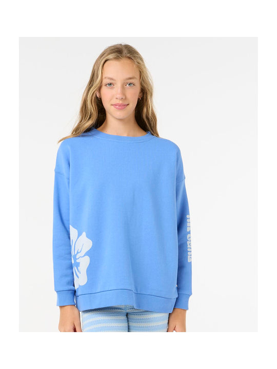 Bluza dziewczęca RIP CURL Bliss Crew-Girl niebieska
Bluza dziewczęca RIP CURL Bliss Crew-Girl niebieska