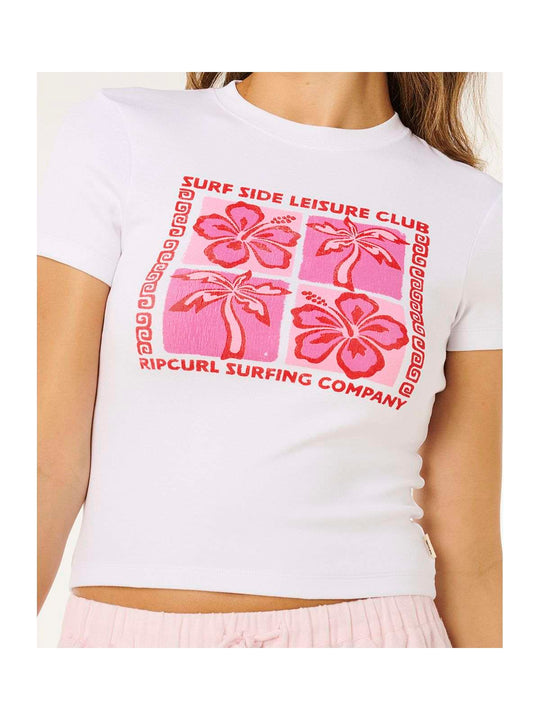 Koszulka damska RIP CURL Surf Side Fitted Tee biała
Koszulka damska RIP CURL Surf Side Fitted Tee biała
