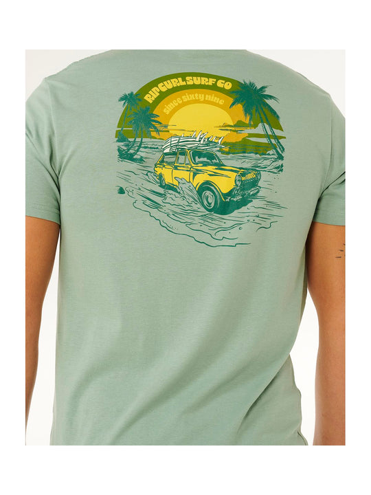 Koszulka męska RIP CURL Keep On Trucking Ss Tee zielona
Koszulka męska RIP CURL Keep On Trucking Ss Tee zielona