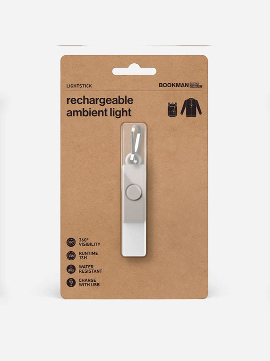 Zawieszka świecąca BOOKMAN Lightstick Sand Gray
Zawieszka świecąca BOOKMAN Lightstick Sand Gray