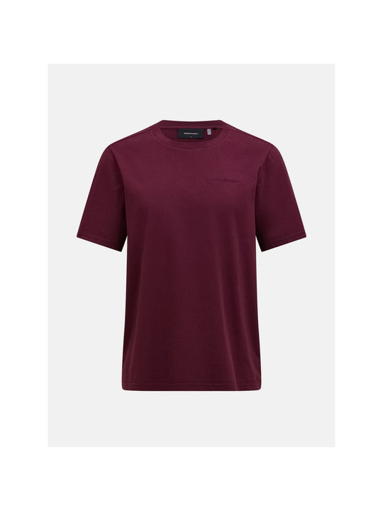 Koszulka damska PEAK PERFORMANCE Original Small Logo Tee bordowa
Koszulka damska PEAK PERFORMANCE Original Small Logo Tee bordowa