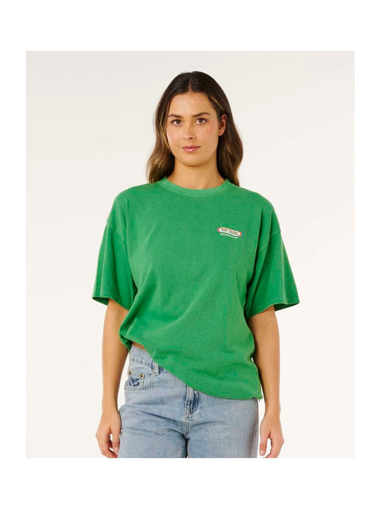 Koszulka damska RIP CURL Surf Revival Heritage Tee zielona
Koszulka damska RIP CURL Surf Revival Heritage Tee zielona
