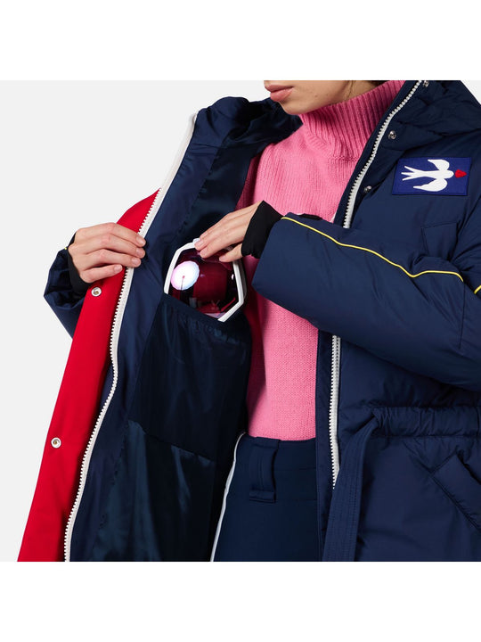 Kurtka narciarska damska ROSSIGNOL W JCC FLAG DOWN PARKA niebieska
Kurtka narciarska damska ROSSIGNOL W JCC FLAG DOWN PARKA niebieska