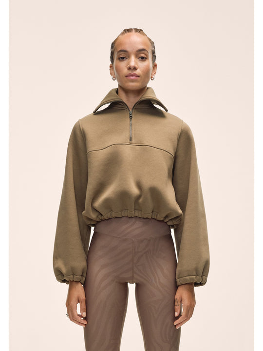 Bluza damska CASALL Easy Half Zip Sweater kolor brązowy
Bluza damska CASALL Easy Half Zip Sweater kolor brązowy