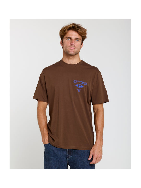 Koszulka męska RIP CURL Fade Out Icon Tee brązowa
Koszulka męska RIP CURL Fade Out Icon Tee brązowa