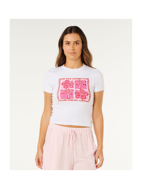 Koszulka damska RIP CURL Surf Side Fitted Tee biała
Koszulka damska RIP CURL Surf Side Fitted Tee biała