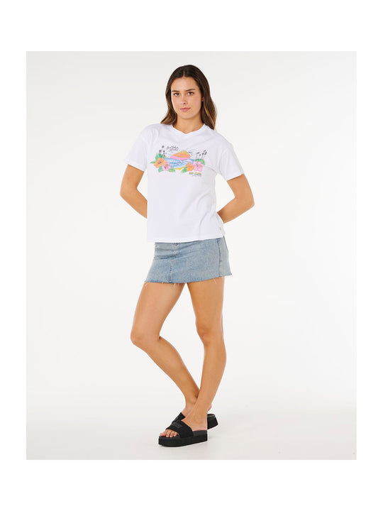 Koszulka damska RIP CURL Sun Rays Cropped Tee biała
Koszulka damska RIP CURL Sun Rays Cropped Tee biała