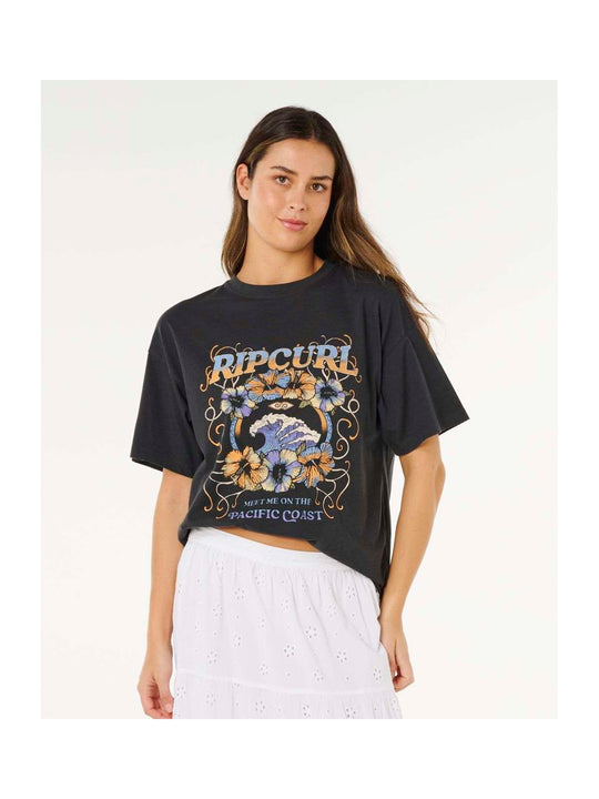 Koszulka damska RIP CURL Pacific Coast Heritage Tee czarna
Koszulka damska RIP CURL Pacific Coast Heritage Tee czarna