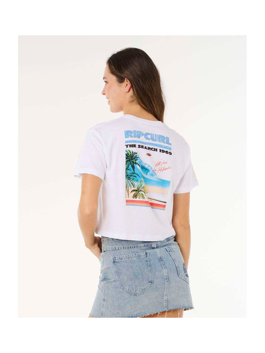 Koszulka damska RIP CURL Hayley O Crop Tee biała
Koszulka damska RIP CURL Hayley O Crop Tee biała