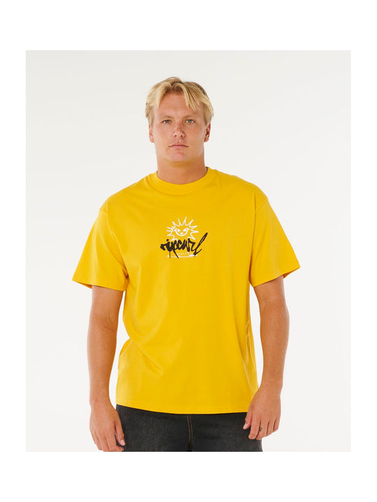 Koszulka męska RIP CURL Inner Visions Rotten Sun Tee żółta
Koszulka męska RIP CURL Inner Visions Rotten Sun Tee żółta