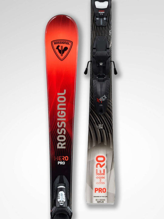 Narty dla dzieci ROSSIGNOL Hero Pro Multi-Event Kid-X + wiązania LOOK Kid 4 Gw B76 Black
Narty dla dzieci ROSSIGNOL Hero Pro Multi-Event Kid-X + wiązania LOOK Kid 4 Gw B76 Black