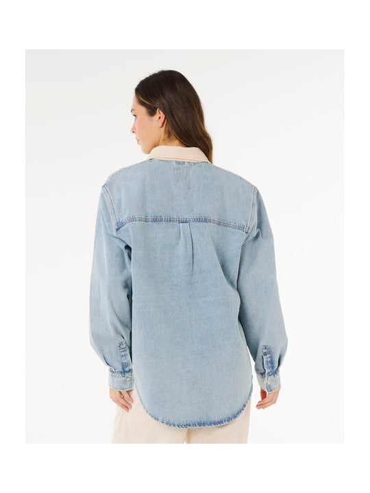Koszula damska RIP CURL Surf Side Relaxed Denim Shirt niebieska
Koszula damska RIP CURL Surf Side Relaxed Denim Shirt niebieska
