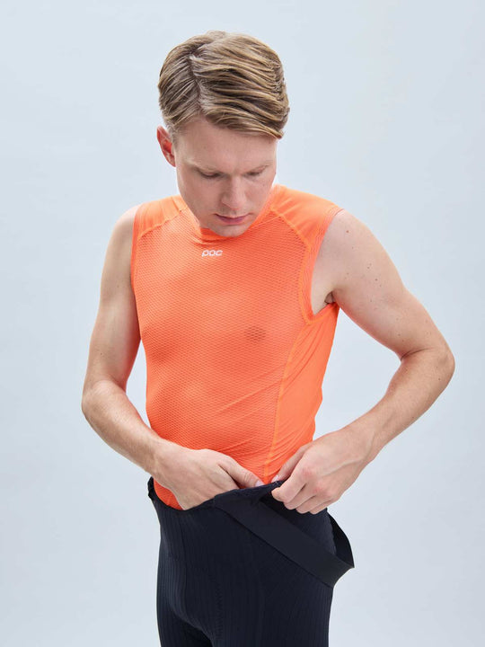 Koszulka rowerowa POC Essential Layer Vest - pomarańczowy
Koszulka rowerowa POC Essential Layer Vest - pomarańczowy