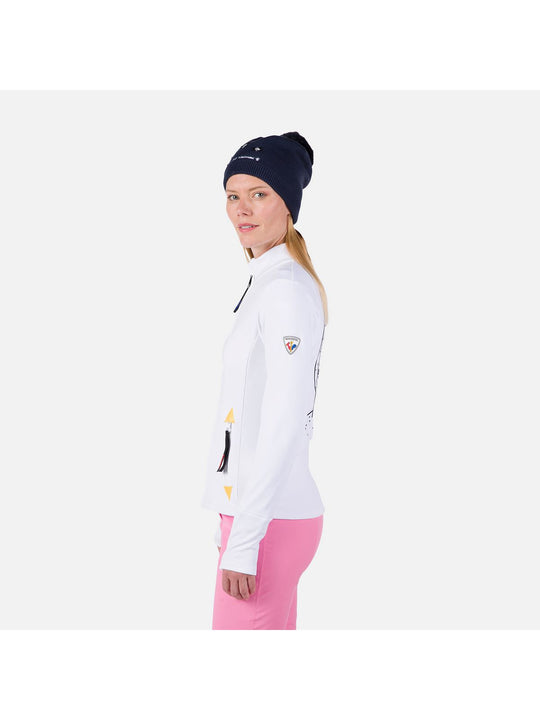 Bluza narciarska damska Rossignol W Climi Jkt biała - Adventure Sports
Bluza narciarska damska Rossignol W Climi Jkt biała - Adventure Sports