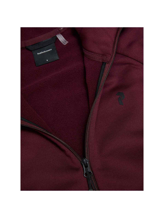 Bluza z kapturem damska PEAK PERFORMANCE Rider Essentials Midlayer Zip Hood bordowa
Bluza z kapturem damska PEAK PERFORMANCE Rider Essentials Midlayer Zip Hood bordowa