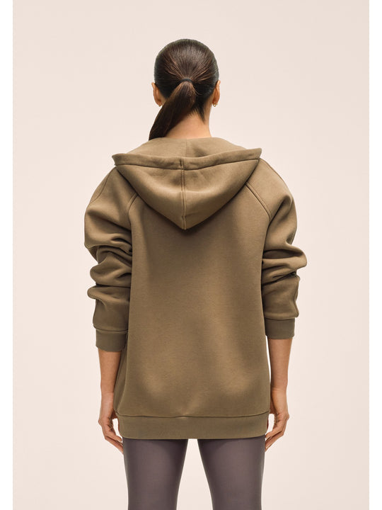 Bluza damska CASALL Easy Oversized Zip Hoodie kolor brązowy
Bluza damska CASALL Easy Oversized Zip Hoodie kolor brązowy