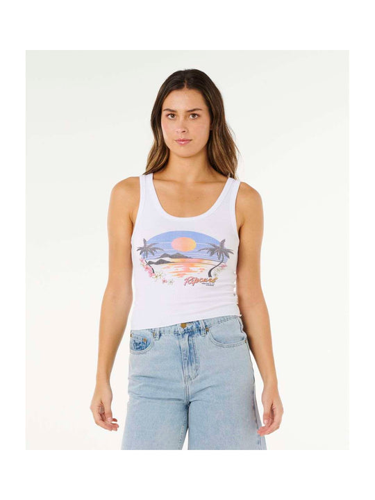 Koszulka damska RIP CURL Hotel Malibu Tank biała
Koszulka damska RIP CURL Hotel Malibu Tank biała