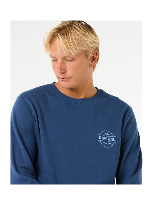 Bluza męska RIP CURL Stapler Crew granatowa
Bluza męska RIP CURL Stapler Crew granatowa