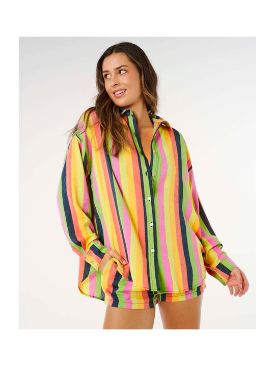 Koszula damska RIP CURL Neon Stripe Relaxed Shirt multikolor
Koszula damska RIP CURL Neon Stripe Relaxed Shirt multikolor
