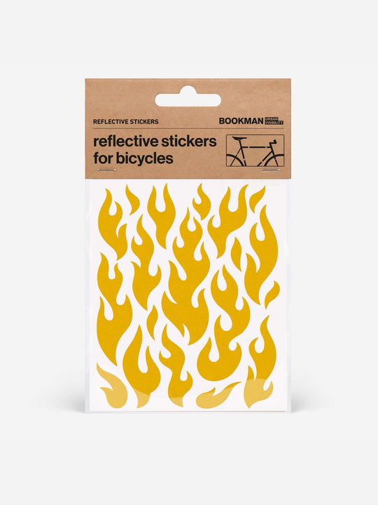 Naklejki odblaskowe BOOKMAN Reflective Stickers Flames żółty
Naklejki odblaskowe BOOKMAN Reflective Stickers Flames żółty