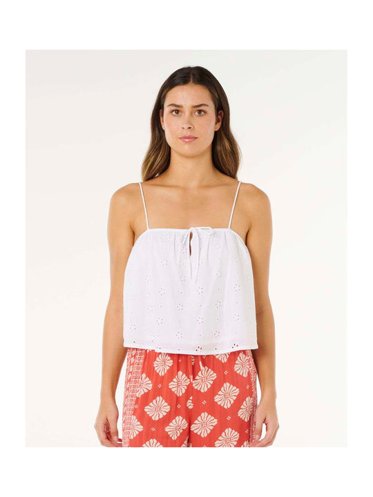 Koszulka damska RIP CURL Oasis Broderie Top biała
Koszulka damska RIP CURL Oasis Broderie Top biała