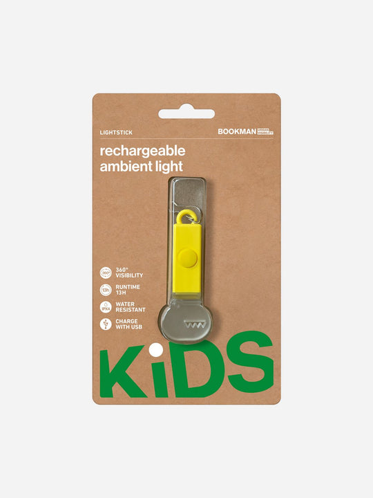 Zawieszka świecąca dla dzieci BOOKMAN Lightstick Dinosaur żółty
Zawieszka świecąca dla dzieci BOOKMAN Lightstick Dinosaur żółty