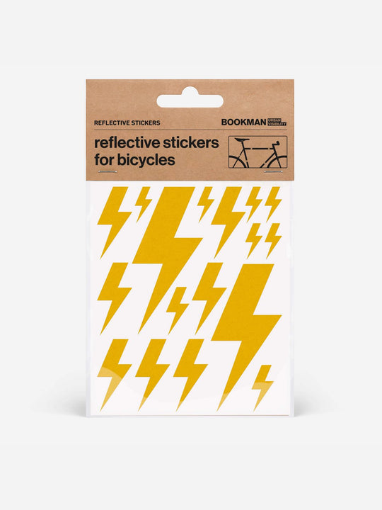 Naklejki odblaskowe BOOKMAN Reflective Stickers Flash żółty
Naklejki odblaskowe BOOKMAN Reflective Stickers Flash żółty