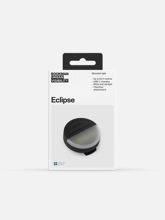 Lampka rowerowa BOOKMAN Eclipse czarny
Lampka rowerowa BOOKMAN Eclipse czarny