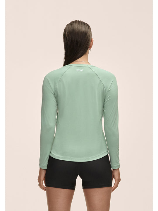 Koszulka treningowa damska CASALL Essential Long Sleeve kolor zielony
Koszulka treningowa damska CASALL Essential Long Sleeve kolor zielony