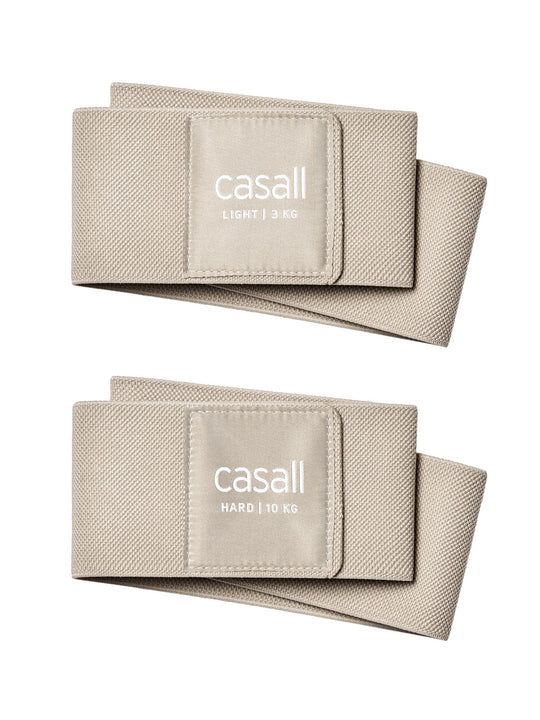 Taśma CASALL Resistance Bands 2-pack kolor piaskowy
Taśma CASALL Resistance Bands 2-pack kolor piaskowy