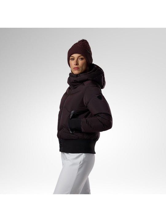 Kurtka narciarska damska ROSSIGNOL W Snowblaze Down Bomber Jacket bordowa
Kurtka narciarska damska ROSSIGNOL W Snowblaze Down Bomber Jacket bordowa