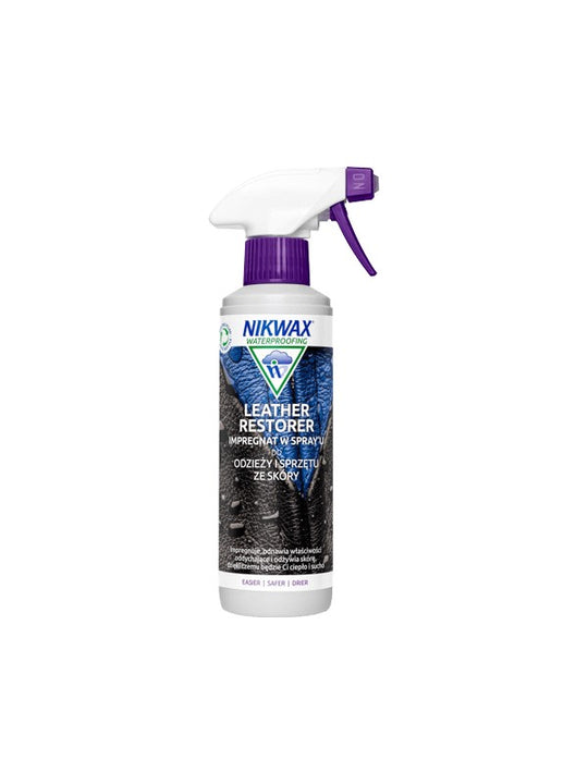 Impregnat Nikwax Leather Restorer Spray-On 300 ml - Środki Czyszczące - Adventure Sports
Impregnat Nikwax Leather Restorer Spray-On 300 ml - Środki Czyszczące - Adventure Sports