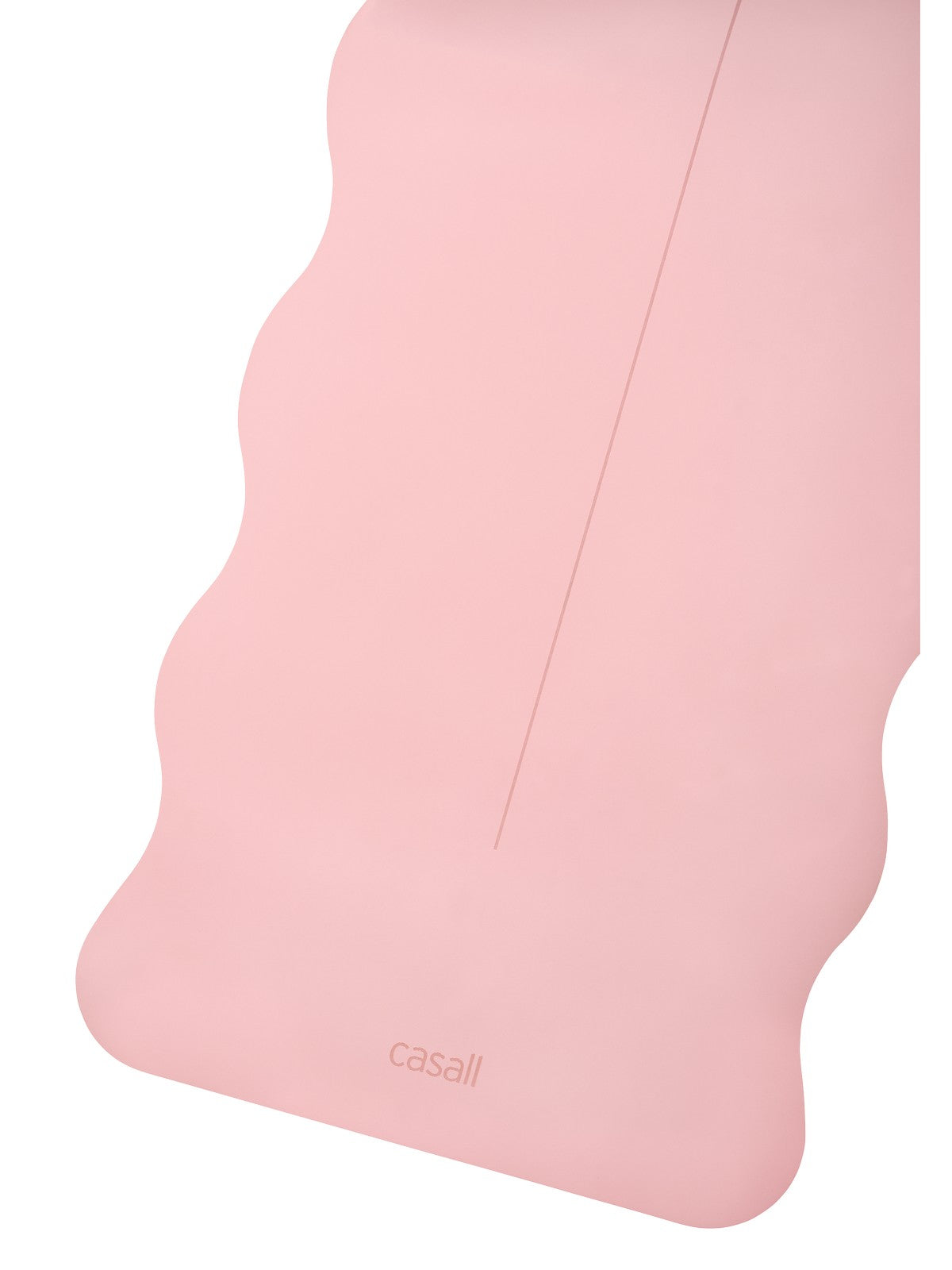 Mata Casall Yoga Mat Grip&Cushion Iii Scallop 5Mm różowy