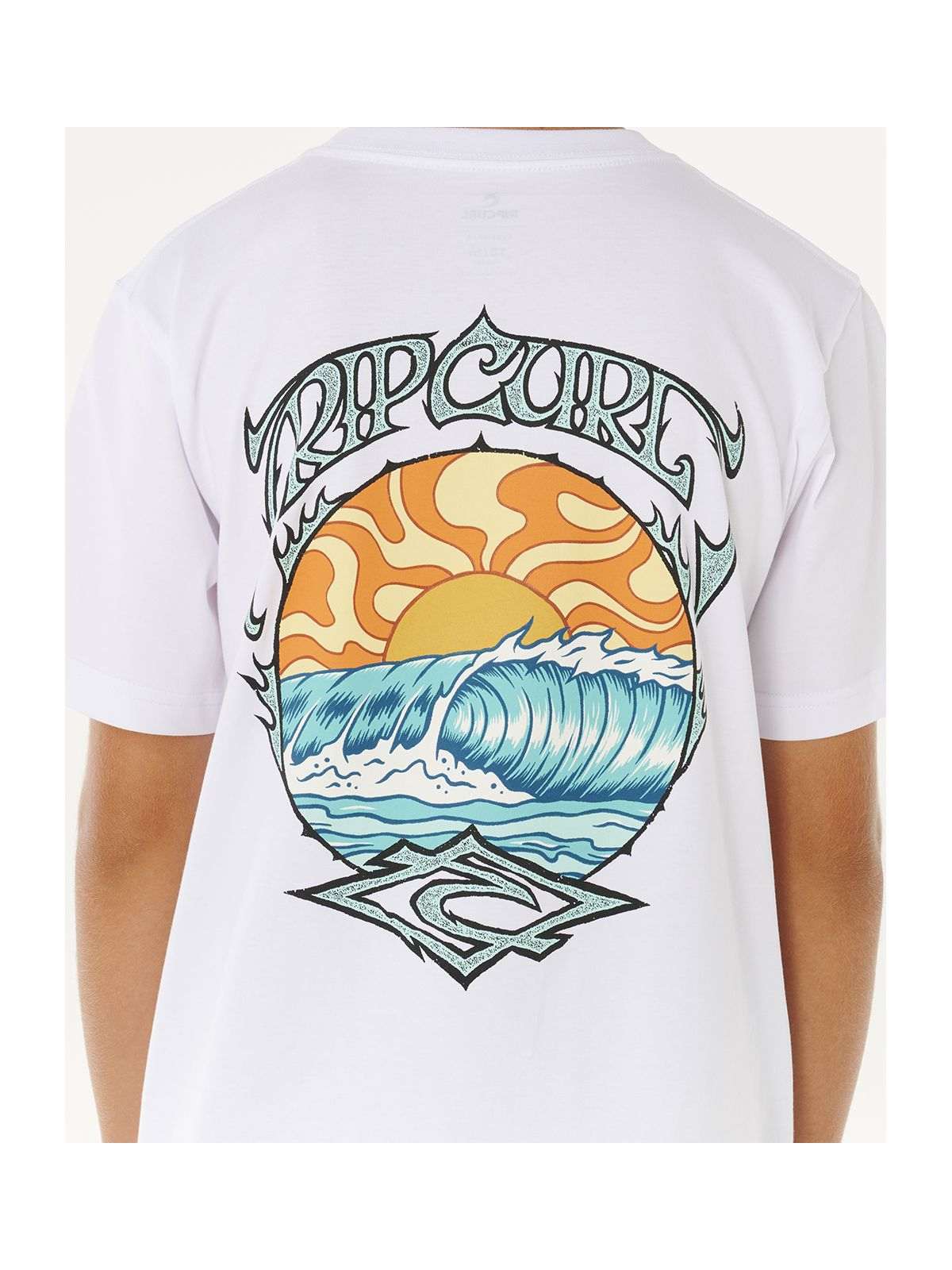 Koszulka chłopięca RIP CURL Hazey Days Tee-Boy biała
