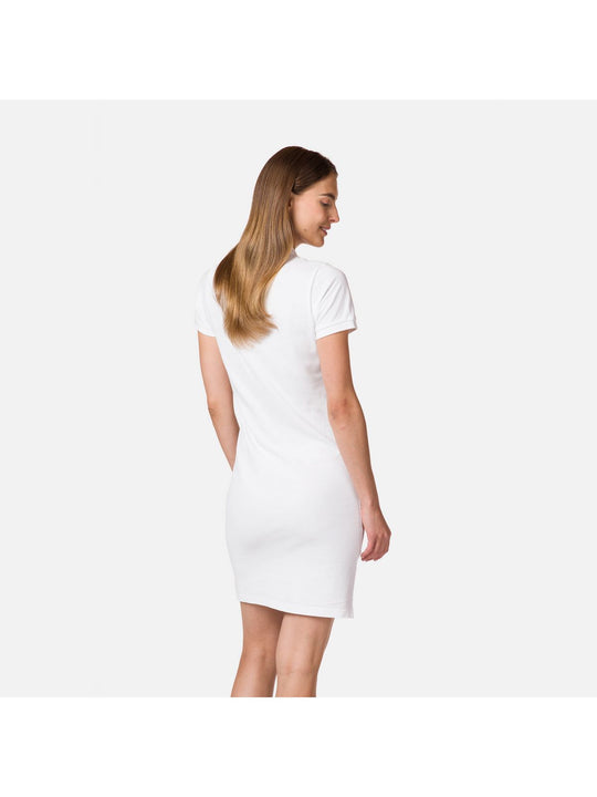 Sukienka Rossignol W Rossi Polo Dress biały - Adventure Sports
